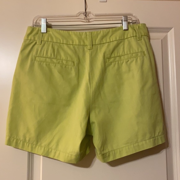 Merona Green Twill Shorts Size 10 - Picture 2 of 3